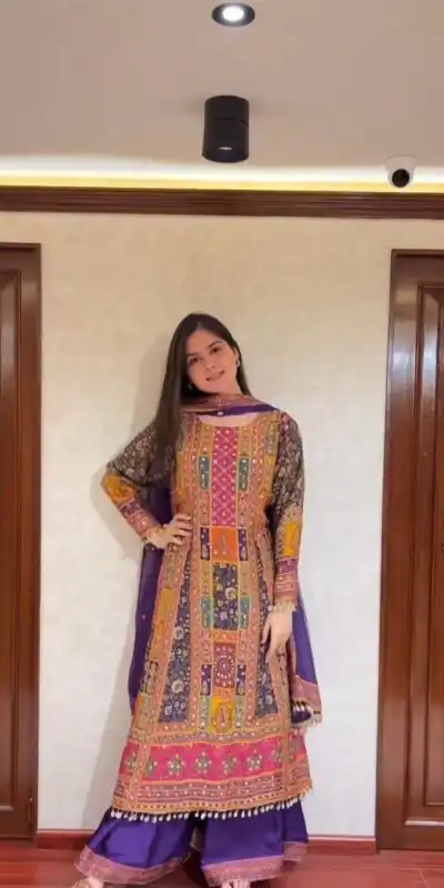 ST 113 Purple Georgette Salwar Suit Perfect for Wedding, Party, Lohri, Pooja, Cultural Events – . Get it for ₹1899. Delivery 4-6 Working Days. Shop n | Jump Suits, Straight Suits, Casual Suits, Creative suits, Designer Suits, Palazzo Suits, Party Wear Suits, Patiala Suits, Salwar suit