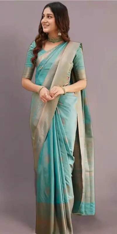 KP 6015 Sky Blue Soft Lichi Silk Saree with Lace Border & Lace Work. Special Price ₹1349. Delivery 4-6 Working Days. Shop now. | Bollywood Sarees, Creative Sarees, Designer Sarees, Embroidered Sarees, Ethnic Saree, Modern Digital sarees, Party Wear Sarees, Sarees