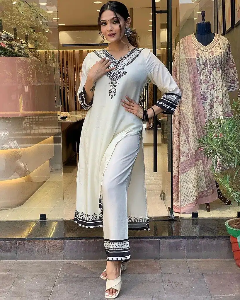 DC G20 White in Maslin Digital Print Salwar Suit . Wedding, Party, Festive, Events, Introductory Price ₹1549. Delivery 4-6 Working Days. Shop now. | Jump Suits, Straight Suits, Casual Suits, Creative suits, Designer Suits, Palazzo Suits, Party Wear Suits, Patiala Suits, Salwar suit