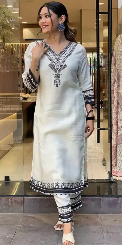 DC G20 White in Maslin Digital Print Salwar Suit . Wedding, Party, Festive, Events, Introductory Price ₹1549. Delivery 4-6 Working Days. Shop now. | Jump Suits, Straight Suits, Casual Suits, Creative suits, Designer Suits, Palazzo Suits, Party Wear Suits, Patiala Suits, Salwar suit