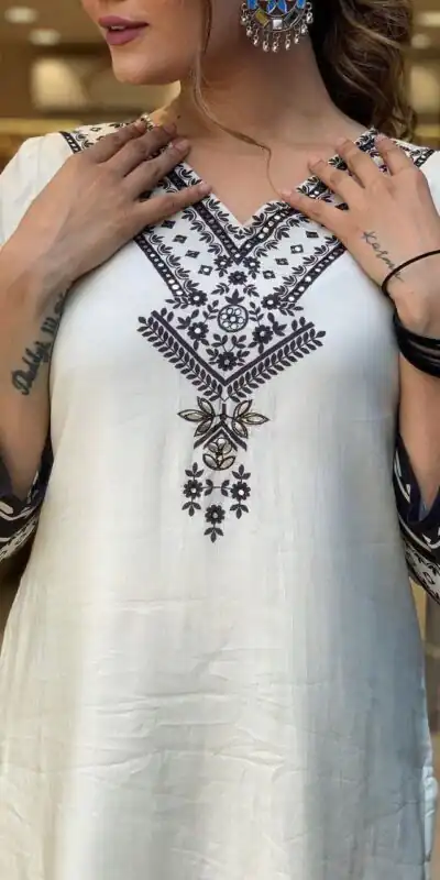 DC G20 White in Maslin Digital Print Salwar Suit . Wedding, Party, Festive, Events, Introductory Price ₹1549. Delivery 4-6 Working Days. Shop now. | Jump Suits, Straight Suits, Casual Suits, Creative suits, Designer Suits, Palazzo Suits, Party Wear Suits, Patiala Suits, Salwar suit