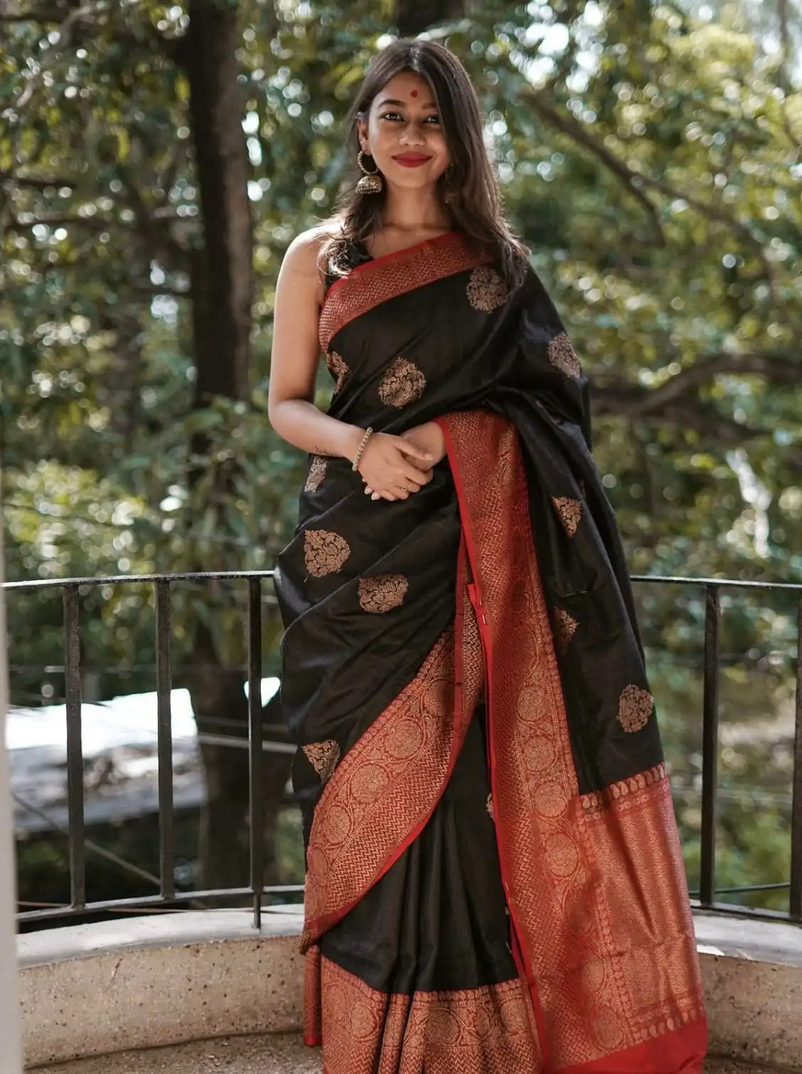 KPR 282 Black Soft Lichi Silk Saree Perfect for Wedding, Party, Reception, Diwali, Ethnic Day – . Affordable Price ₹1449. Delivery 4-6 Working Days. | Bollywood Sarees, Creative Sarees, Designer Sarees, Embroidered Sarees, Ethnic Saree, Modern Digital sarees, Party Wear Sarees, Sarees