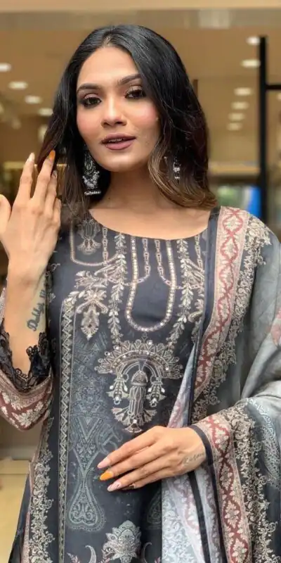 DC G23 Black in Maslin Digital Print Salwar Suit . Wedding, Party, Festive, Events, Introductory Price ₹1749. Delivery 4-6 Working Days. Shop now. | Jump Suits, Straight Suits, Casual Suits, Creative suits, Designer Suits, Palazzo Suits, Party Wear Suits, Patiala Suits, Salwar suit