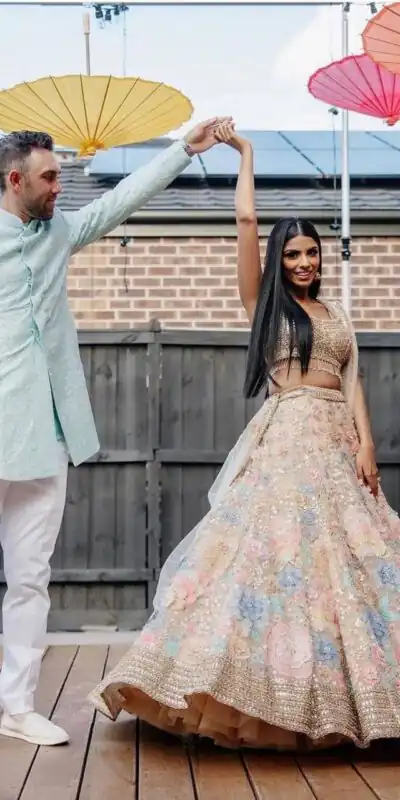 KF 1432 Cream | Color Georgette Lehenga Choli with Embroidery Work. Available at ₹3099 only. Delivery 4-6 Working Days. Shop now. | Bollywood Lehenga, Creative Lehenga, Designer Lehenga, Embroidered Lehenga, Lehenga, Party Wear Lehenga