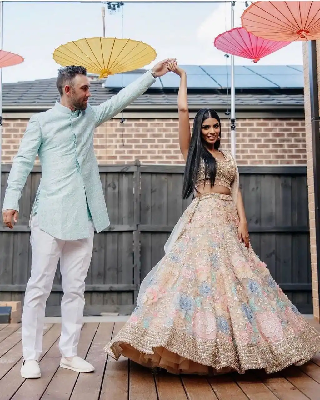 KF 1432 Cream | Color Georgette Lehenga Choli with Embroidery Work. Available at ₹3099 only. Delivery 4-6 Working Days. Shop now. | Bollywood Lehenga, Creative Lehenga, Designer Lehenga, Embroidered Lehenga, Lehenga, Party Wear Lehenga