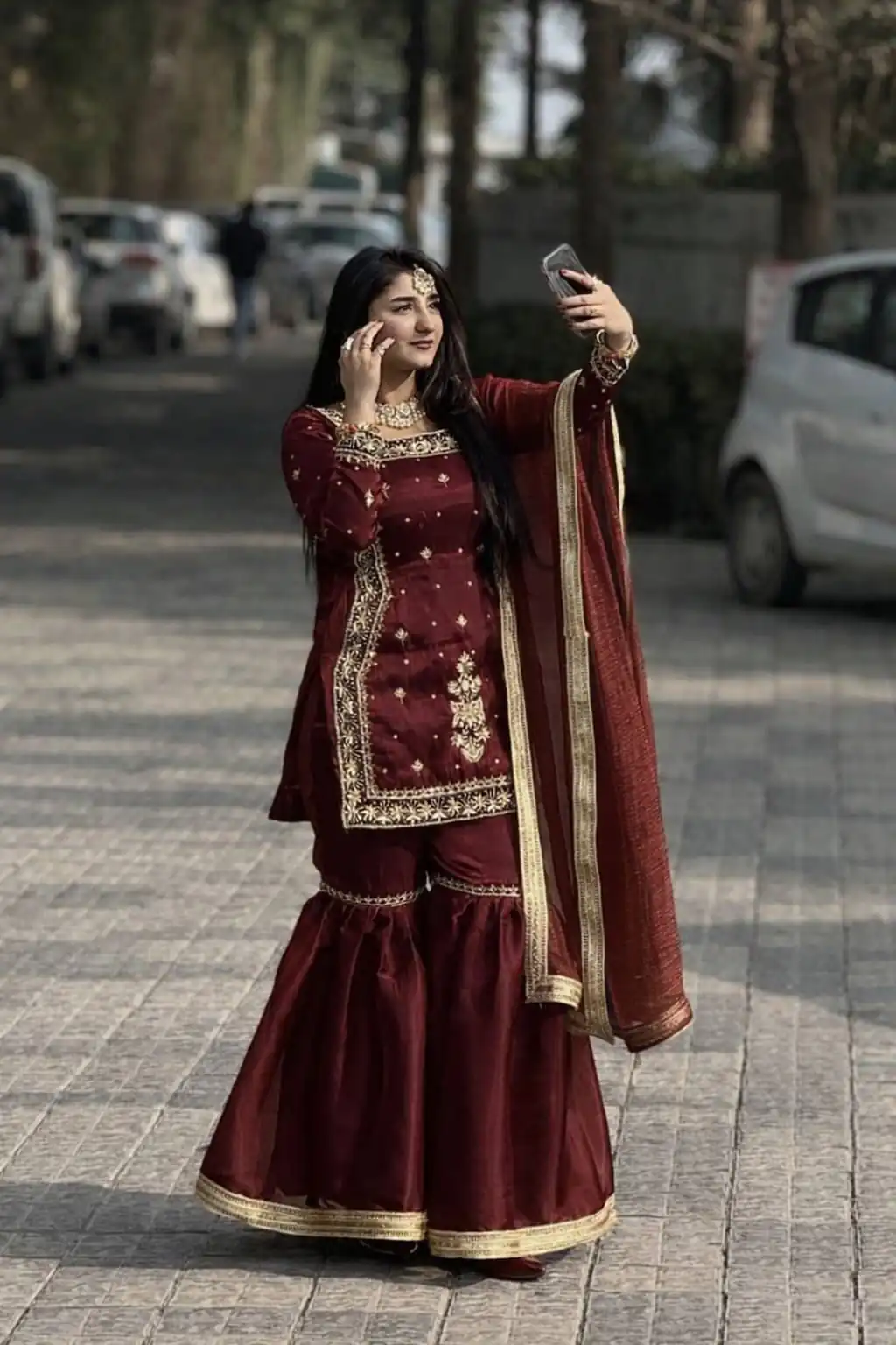 ZC 8010 Maroon Zimmy Silk Salwar Suit with Lace Work & Embroidery Work. Affordable Price ₹2049. Delivery 4-6 Working Days. Shop now. | Jump Suits, Straight Suits, Casual Suits, Creative suits, Designer Suits, Palazzo Suits, Party Wear Suits, Patiala Suits, Salwar suit