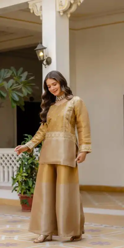 RR 42 Mustered Banarasi Viscous Salwar Suit with Embroidery Work & Bead Work. Exclusive Offer ₹2549. Delivery 4-6 Working Days. Shop now. | Jump Suits, Straight Suits, Casual Suits, Creative suits, Designer Suits, Palazzo Suits, Party Wear Suits, Patiala Suits, Salwar suit