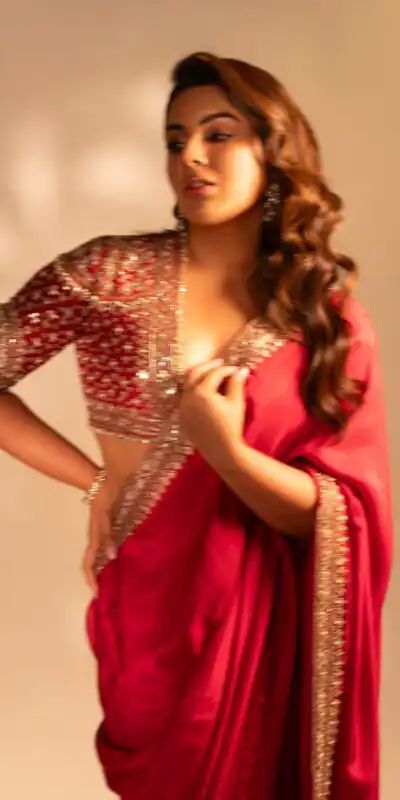 NC 5514 Red Soft Rangoli Silk Saree with Embroidery Work & Lace Work. Special Price ₹1949. Delivery 4-6 Working Days. Shop now. | Bollywood Sarees, Creative Sarees, Designer Sarees, Embroidered Sarees, Ethnic Saree, Modern Digital sarees, Party Wear Sarees, Sarees