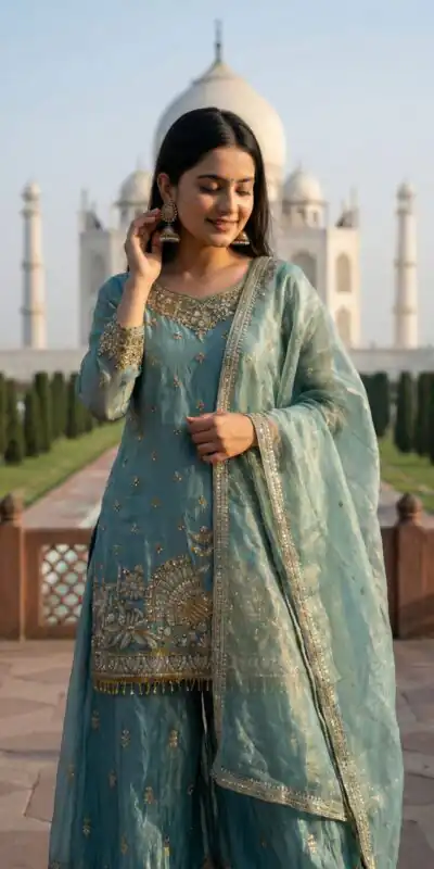 NSR 886 Sky Blue Color Salwar Suit with Mirror Work & Embroidery Work. Best Price ₹2399. Delivery 4-6 Working Days. Shop now. | Jump Suits, Straight Suits, Casual Suits, Creative suits, Designer Suits, Palazzo Suits, Party Wear Suits, Patiala Suits, Salwar suit