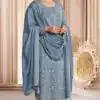 DSV 68461 Grey in Chinon Zari Work & Embroidery Work Salwar Suit . Grab it for ₹2149. Delivery 4-6 Working Days. Shop now. | Jump Suits, Straight Suits, Tops & Bottoms, Track Suits, Trendy Wear, Casual Suits, Creative suits, Designer Suits, Palazzo Suits, Party Wear Suits, Patiala Suits, Salwar suit