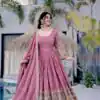 WW 1191 Lavender Color Chinon Silk Sequence Lace Work Gown. Online Affordable Price ₹2549. Delivery 4-6 Working Days. Shop now. | Bollywood Gowns, Creative Gowns, Designer Gowns, Embroidered Gowns, Gowns, Party Wear Gowns