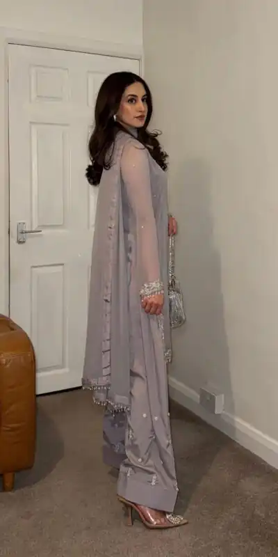 SRK 5263 Lavender Color Fox Georgette Salwar Suit with Embroidery Work. Online Now at just ₹1749. Delivery 4-6 Working Days. Shop now. | Jump Suits, Straight Suits, Casual Suits, Creative suits, Designer Suits, Palazzo Suits, Party Wear Suits, Patiala Suits, Salwar suit