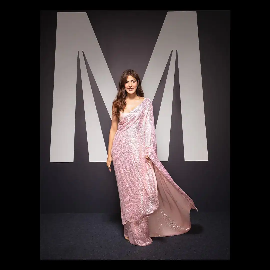 NC 5296 Light Peach Color Georgette Sequence Beautiful Frill Saree Casual, Party Wear, Wedding   Expected Delivery 4-6 Working Days@1799/- | Bollywood Sarees, Creative Sarees, Designer Sarees, Embroidered Sarees, Ethnic Saree, Modern Digital sarees, Party Wear Sarees, Sarees