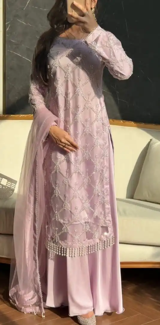 DB 34 Light Pink Soft Net Salwar Suit. Perfect for Wedding, Party, Ganesh Chaturthi, Anniversary, Ethnic Day – Grab it for ₹1999. Delivery 4-6 Working Days | Jump Suits, Straight Suits, Casual Suits, Creative suits, Designer Suits, Palazzo Suits, Party Wear Suits, Patiala Suits, Salwar suit