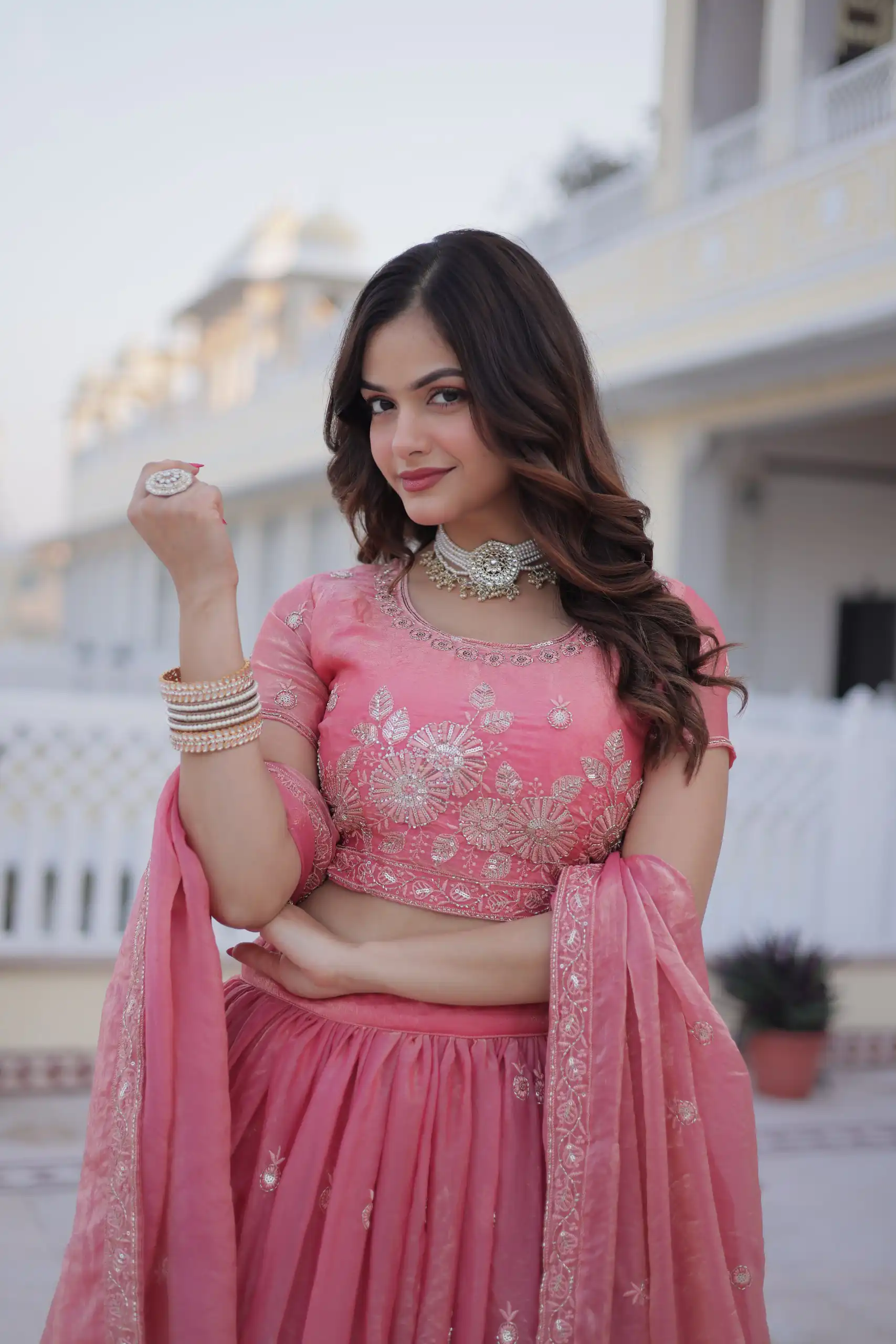 KA 5063 Gajri in Fendi Silk Embroidery Work & Zari Work Lehenga Choli . Affordable Price ₹2649. Delivery 4-6 Working Days. Shop now. | Bollywood Lehenga, Creative Lehenga, Designer Lehenga, Embroidered Lehenga, Lehenga, Party Wear Lehenga