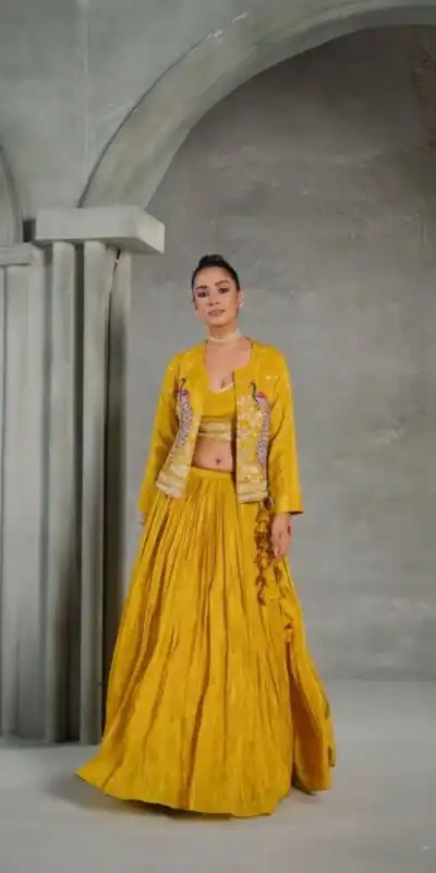 PC 495  Yellow Color Chinon silk Lehenga Choli with Cut Work. Special Online Price ₹2499. Delivery 4-6 Working Days. Shop now. | Bollywood Lehenga, Creative Lehenga, Designer Lehenga, Embroidered Lehenga, Lehenga, Party Wear Lehenga