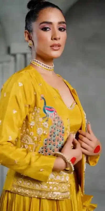 PC 495  Yellow Color Chinon silk Lehenga Choli with Cut Work. Special Online Price ₹2499. Delivery 4-6 Working Days. Shop now. | Bollywood Lehenga, Creative Lehenga, Designer Lehenga, Embroidered Lehenga, Lehenga, Party Wear Lehenga