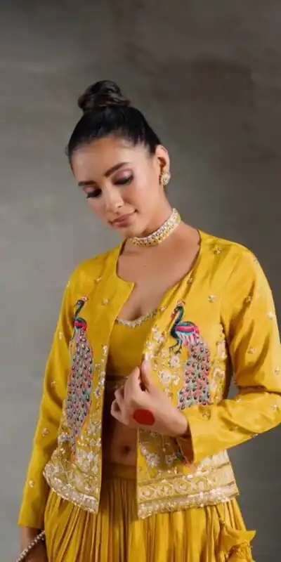 PC 495  Yellow Color Chinon silk Lehenga Choli with Cut Work. Special Online Price ₹2499. Delivery 4-6 Working Days. Shop now. | Bollywood Lehenga, Creative Lehenga, Designer Lehenga, Embroidered Lehenga, Lehenga, Party Wear Lehenga