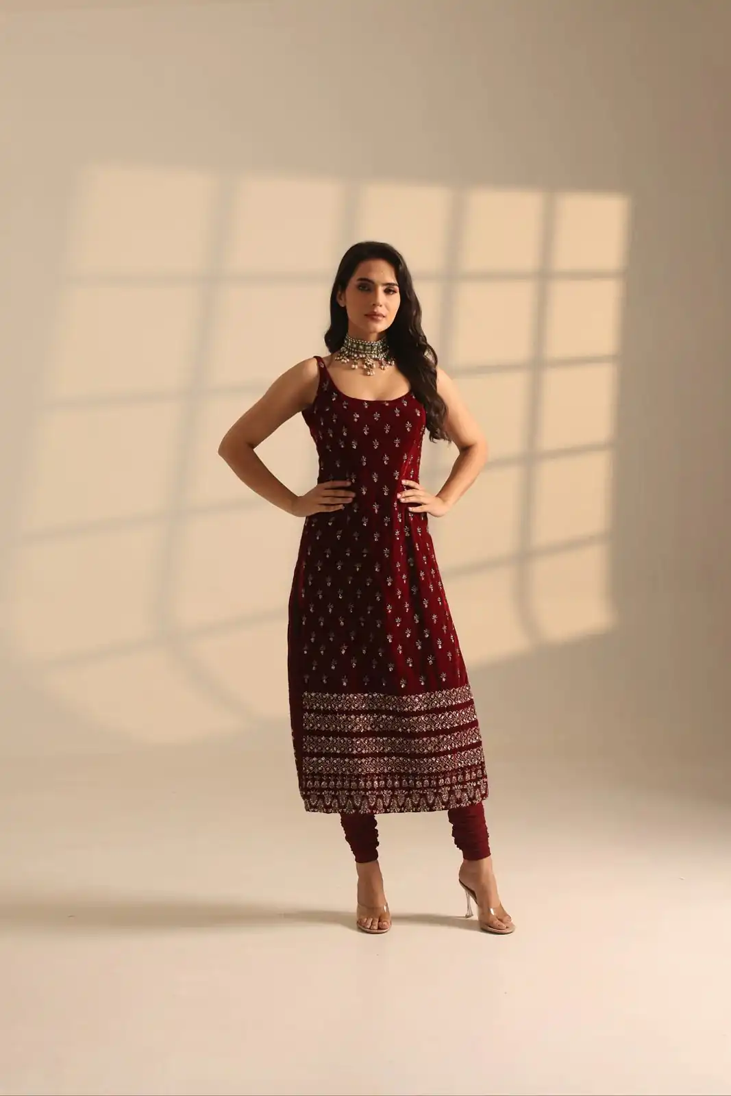 KD 1576 Maroon Color Roman Silk Salwar Suit with Embroidery Work. Available at ₹2049 only. Delivery 4-6 Working Days. Shop now. | Jump Suits, Straight Suits, Casual Suits, Creative suits, Designer Suits, Palazzo Suits, Party Wear Suits, Patiala Suits, Salwar suit