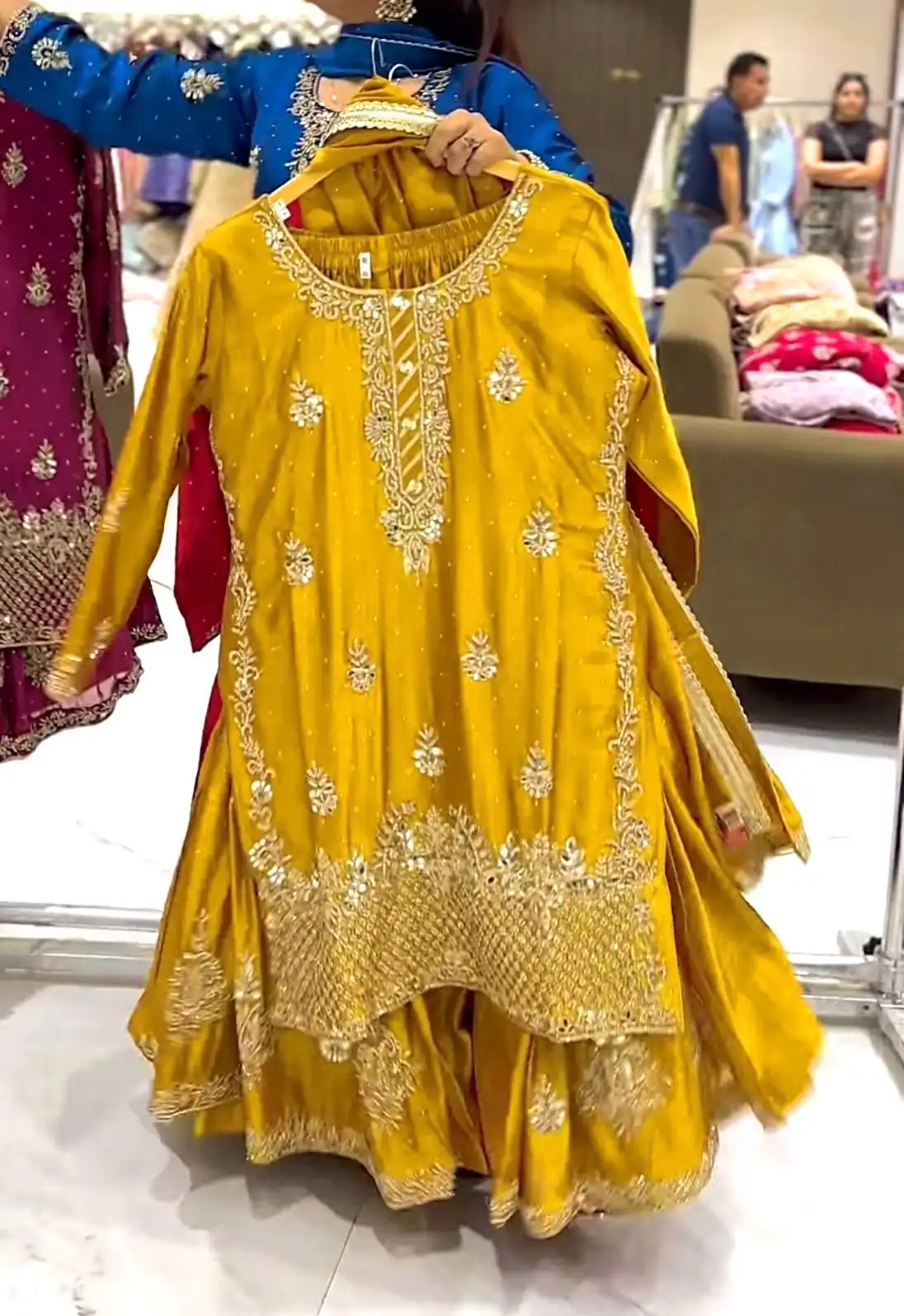 NF 1249 Mustered Color Chinon Silk Salwar Suit with Embroidery Work. Online Get it for ₹2149. Delivery 4-6 Working Days. Shop now. | Jump Suits, Straight Suits, Casual Suits, Creative suits, Designer Suits, Palazzo Suits, Party Wear Suits, Patiala Suits, Salwar suit