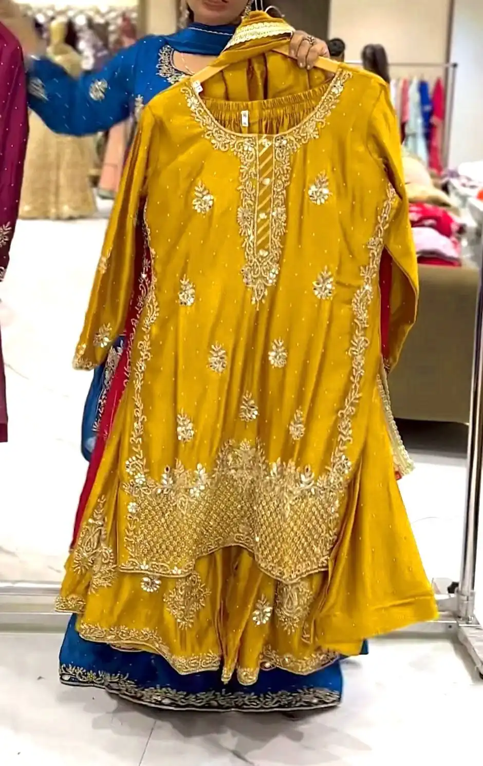 NF 1249 Mustered Color Chinon Silk Salwar Suit with Embroidery Work. Online Get it for ₹2149. Delivery 4-6 Working Days. Shop now. | Jump Suits, Straight Suits, Casual Suits, Creative suits, Designer Suits, Palazzo Suits, Party Wear Suits, Patiala Suits, Salwar suit