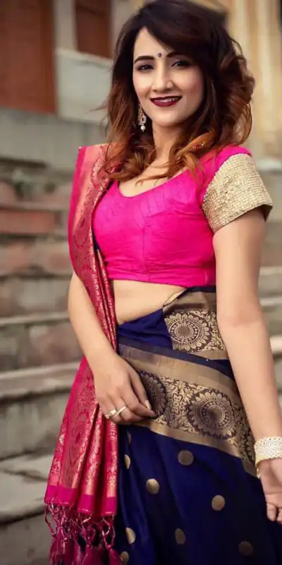 KPR 088 Navy Blue Color Soft Lichi Silk Saree with Lace Border & Lace Work. Best Price ₹1449. Delivery 4-6 Working Days. Shop now. | Bollywood Sarees, Creative Sarees, Designer Sarees, Embroidered Sarees, Ethnic Saree, Modern Digital sarees, Party Wear Sarees, Sarees