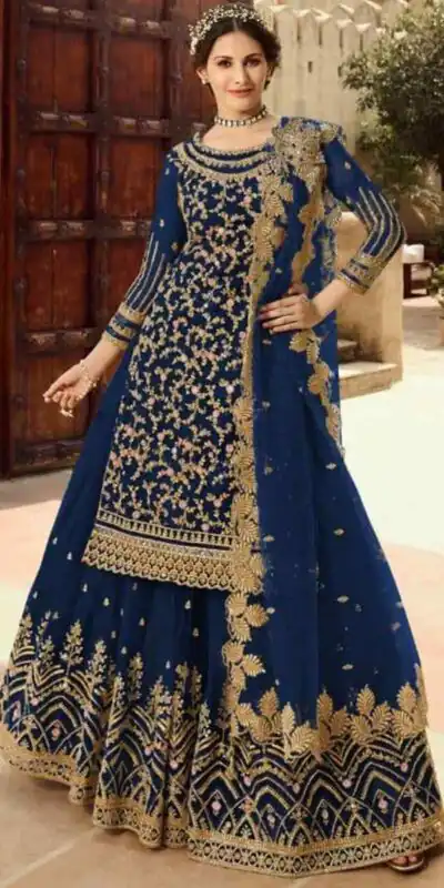 DS 15030 Navy Blue Soft Net Salwar Suit Perfect for Wedding, Party, Baisakhi, Makar Sankranti, Pongal – . Special Price ₹2649. Delivery 4-6 Working | Jump Suits, Straight Suits, Casual Suits, Creative suits, Designer Suits, Palazzo Suits, Party Wear Suits, Patiala Suits, Salwar suit