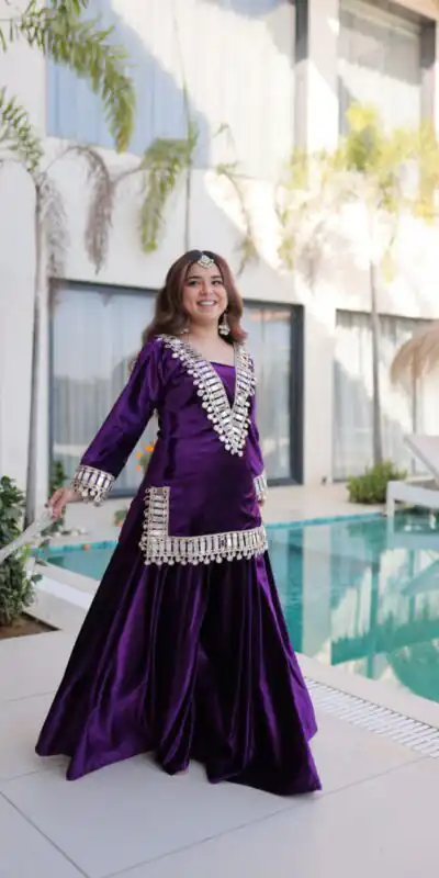 Z 111 Purple in Color 9000 Velvet. Mirror Work & Embroidery Work Salwar Suit Get it for ₹1999. Delivery 4-6 Working Days. Shop now. | Jump Suits, Straight Suits, Casual Suits, Creative suits, Palazzo Suits, Party Wear Suits, Patiala Suits, Salwar suit