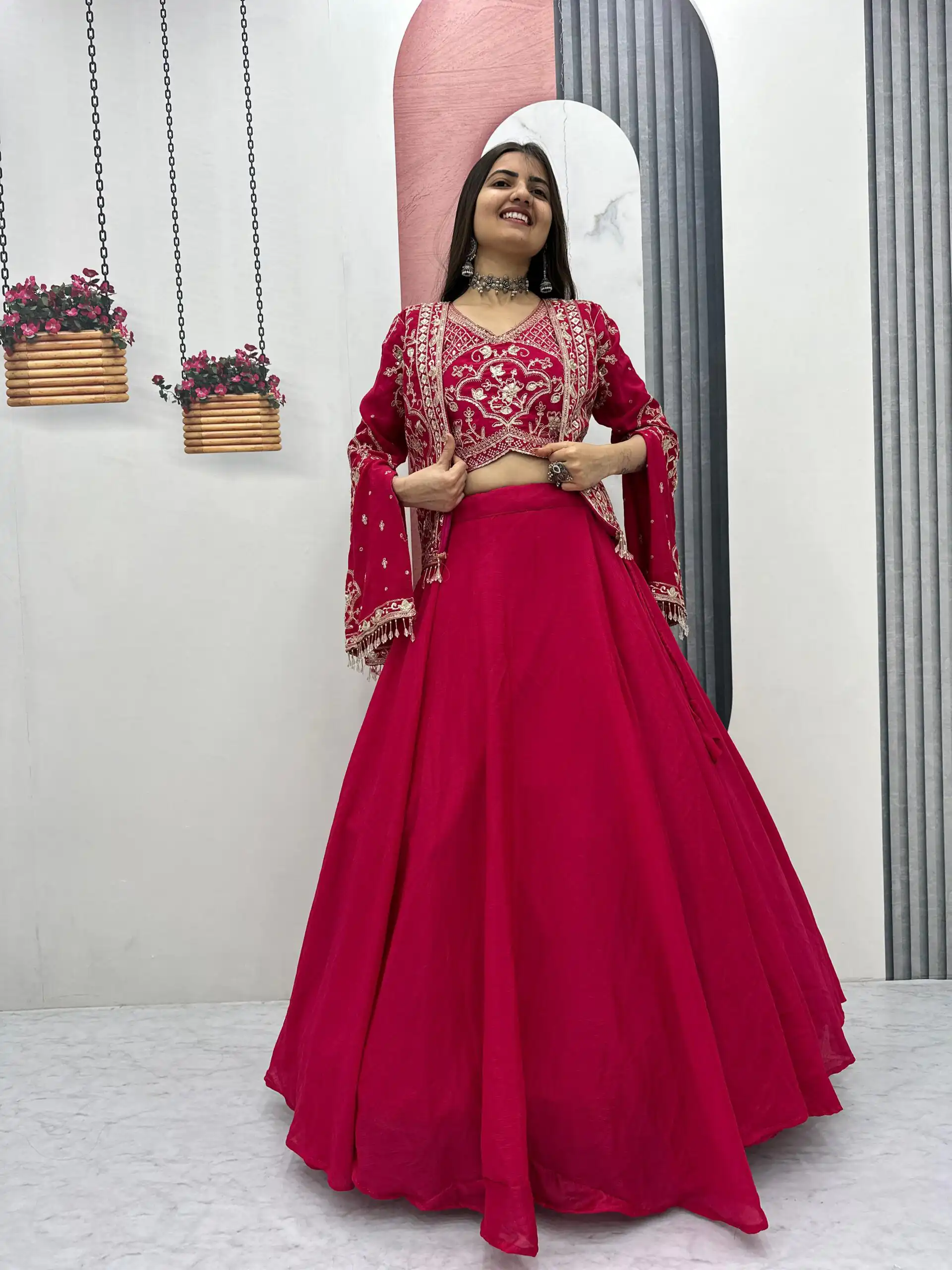 PC 565 Pink Color Chinon silk Lehenga Choli with Cut Work. Special Online Price ₹3049. Delivery 4-6 Working Days. Shop now. | Bollywood Lehenga, Creative Lehenga, Designer Lehenga, Embroidered Lehenga, Lehenga, Party Wear Lehenga