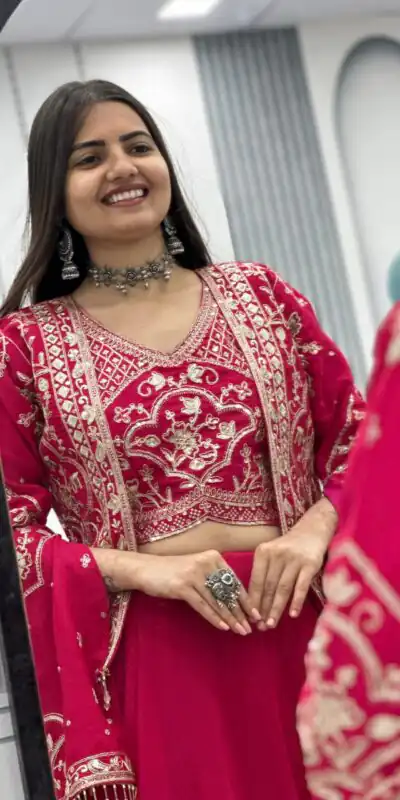 PC 565 Pink Color Chinon silk Lehenga Choli with Cut Work. Special Online Price ₹3049. Delivery 4-6 Working Days. Shop now. | Bollywood Lehenga, Creative Lehenga, Designer Lehenga, Embroidered Lehenga, Lehenga, Party Wear Lehenga