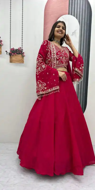 PC 565 Pink Color Chinon silk Lehenga Choli with Cut Work. Special Online Price ₹3049. Delivery 4-6 Working Days. Shop now. | Bollywood Lehenga, Creative Lehenga, Designer Lehenga, Embroidered Lehenga, Lehenga, Party Wear Lehenga