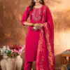 DIVA 103 Pink Marina Silk Salwar Suit with Embroidery Work. Introductory Price ₹2049. Delivery 4-6 Working Days. Shop now. | Jump Suits, Straight Suits, Casual Suits, Creative suits, Designer Suits, Palazzo Suits, Party Wear Suits, Patiala Suits, Salwar suit