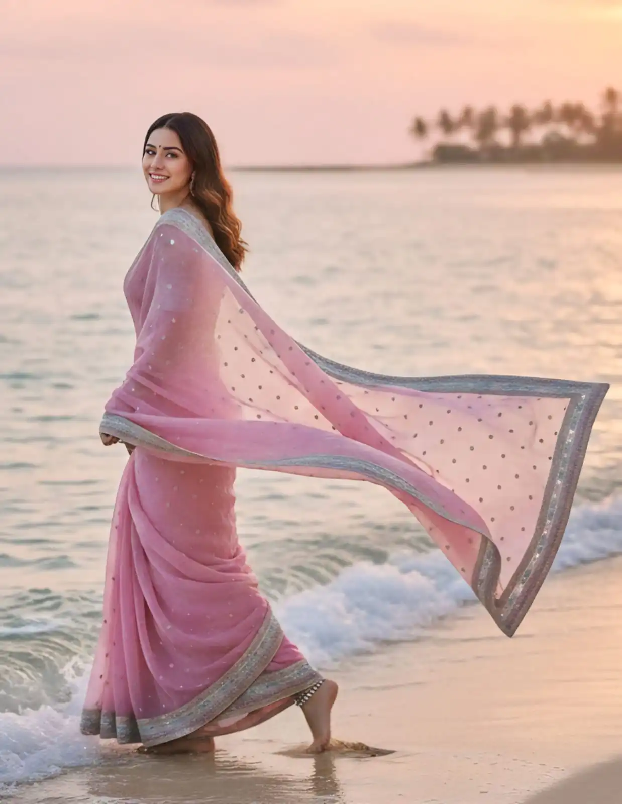 SC 1018 Pink Soft Organza Silk Saree with Lace Work & Embroidery Work. Festive Deal ₹2099. Delivery 4-6 Working Days. Shop now. | Bollywood Sarees, Creative Sarees, Designer Sarees, Embroidered Sarees, Ethnic Saree, Modern Digital sarees, Party Wear Sarees, Sarees