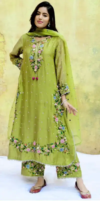 NSR 862 Pista Faux Georgette Slawar Suit with Embroidery Work & Lace Work. Introductory Price ₹2149. Delivery 4-6 Working Days. Shop now. | Jump Suits, Straight Suits, Tops & Bottoms, Track Suits, Trendy Wear, Casual Suits, Creative suits, Designer Suits, Palazzo Suits, Party Wear Suits, Patiala Suits, Salwar suit