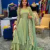 MF 1010 Pista Vichitra Silk Salwar Suit with Zari Work & Embroidery Work. Now at just ₹1769. Delivery 4-6 Working Days. Shop now. | Jump Suits, Straight Suits, Casual Suits, Creative suits, Designer Suits, Palazzo Suits, Party Wear Suits, Patiala Suits, Salwar suit
