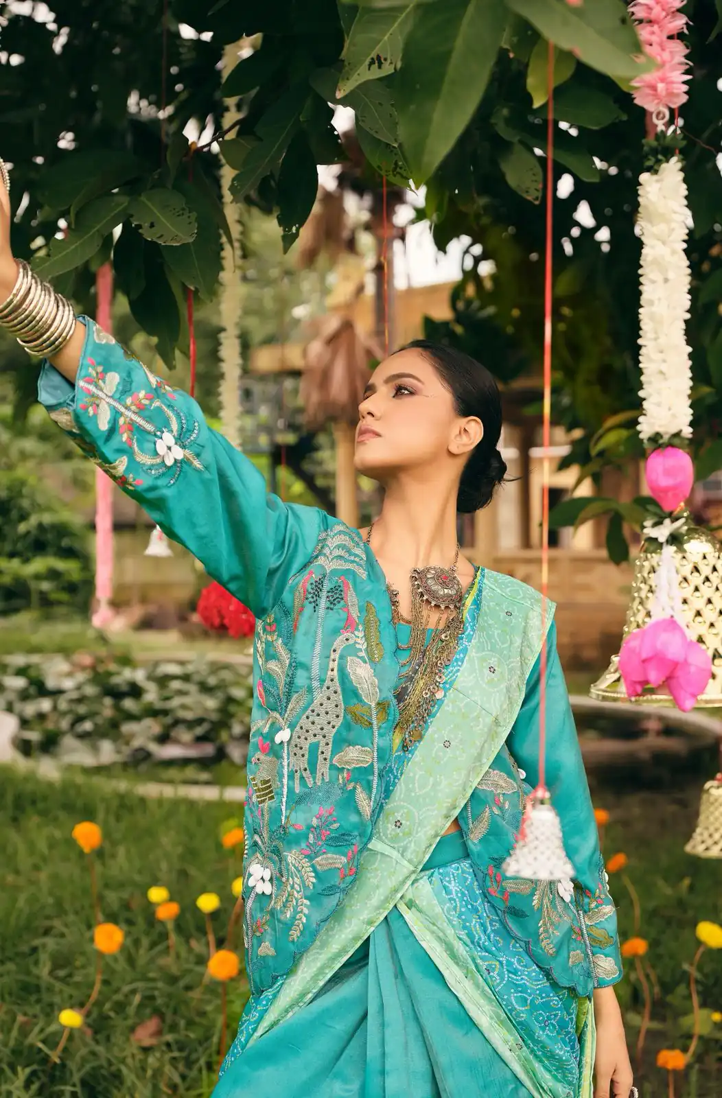 RR 34 Blue Shimmer Saree Perfect for Wedding, Party, Cultural Events, Durga Puja, Reception – . Best Price ₹2049. Delivery 4-6 Working Days. Shop now. | Bollywood Sarees, Creative Sarees, Designer Sarees, Embroidered Sarees, Ethnic Saree, Modern Digital sarees, Party Wear Sarees, Sarees