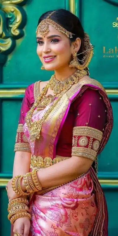 KP 4035 Peach Soft Lichi Silk Saree Perfect for Wedding, Party, Reception, Diwali, Ethnic Day – . Affordable Price ₹1449. Delivery 4-6 Working Days. | Bollywood Sarees, Creative Sarees, Designer Sarees, Embroidered Sarees, Ethnic Saree, Modern Digital sarees, Party Wear Sarees, Sarees