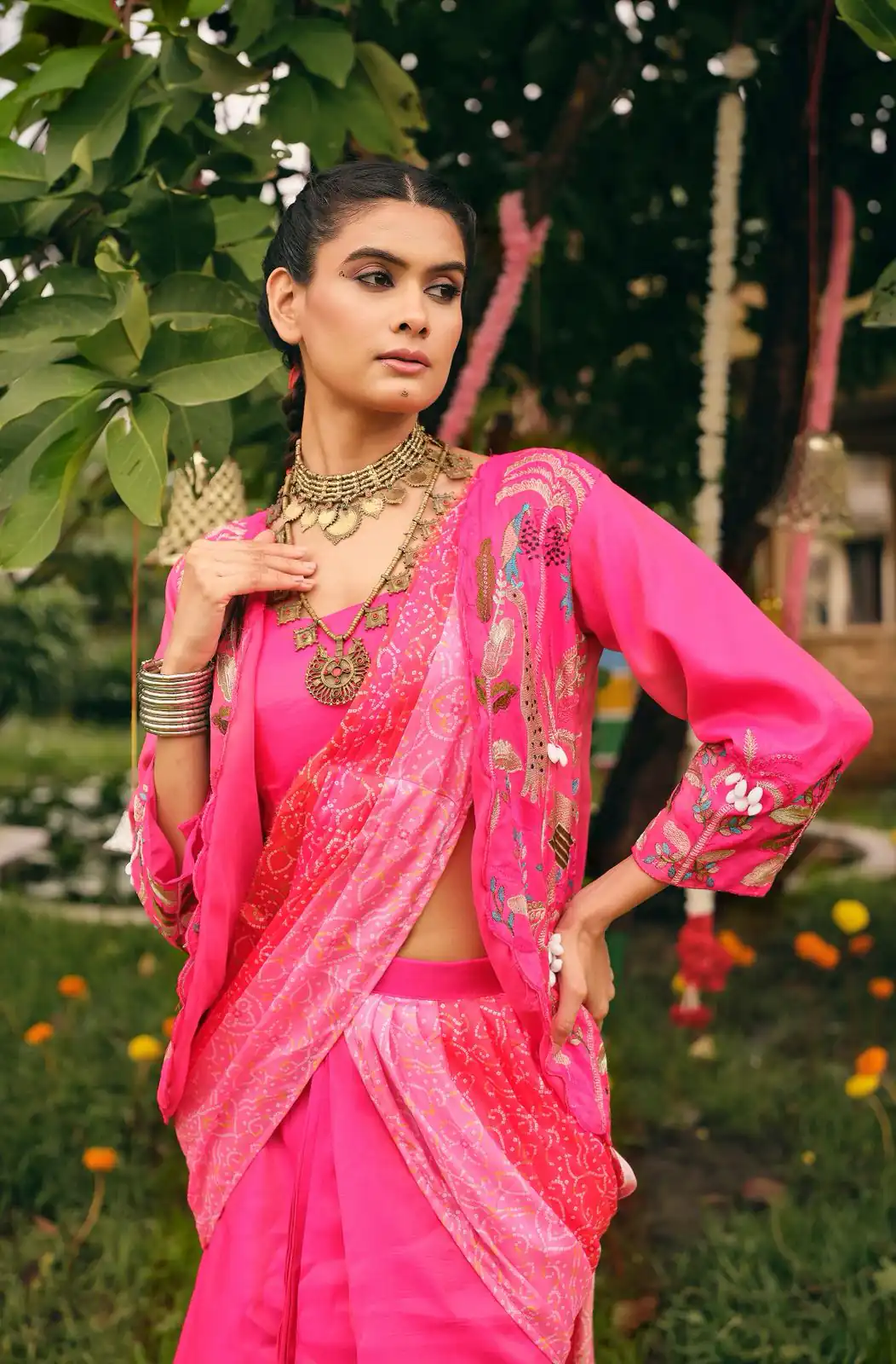 RR 34 Pink Shimmer Saree Perfect for Wedding, Party, Cultural Events, Durga Puja, Reception – . Best Price ₹2049. Delivery 4-6 Working Days. Shop now. | Bollywood Sarees, Creative Sarees, Designer Sarees, Embroidered Sarees, Ethnic Saree, Modern Digital sarees, Party Wear Sarees, Sarees