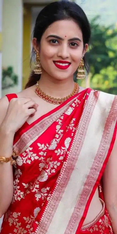 KPR 110 Red Soft Lichi Silk Saree Perfect for Wedding, Party, Reception, Diwali, Ethnic Day – . Affordable Price ₹1299. Delivery 4-6 Working Days. | Bollywood Sarees, Creative Sarees, Designer Sarees, Embroidered Sarees, Ethnic Saree, Modern Digital sarees, Party Wear Sarees, Sarees