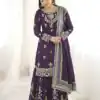 SSR 5007 Purple Color Faux Georgette Salwar Suit with Embroidery Work. Get it for ₹2449. Delivery 4-6 Working Days. Shop now. | Jump Suits, Straight Suits, Casual Suits, Creative suits, Designer Suits, Palazzo Suits, Party Wear Suits, Patiala Suits, Salwar suit