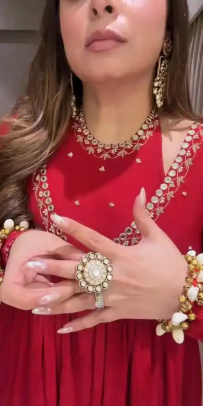 RTC 5982 Red in Color Chinon silk. Lace Work Salwar Suit Online Affordable Price ₹1949. Delivery 4-6 Working Days. Shop now. | Jump Suits, Straight Suits, Casual Suits, Creative suits, Designer Suits, Palazzo Suits, Party Wear Suits, Patiala Suits, Salwar suit