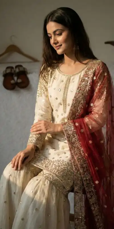 JF 041 Red Fendy Silk Salwar Suitwith Embroidery Work & Lace Work. Now at just ₹2149. Delivery 4-6 Working Days. Shop now. | Jump Suits, Straight Suits, Casual Suits, Creative suits, Designer Suits, Palazzo Suits, Party Wear Suits, Patiala Suits, Salwar suit