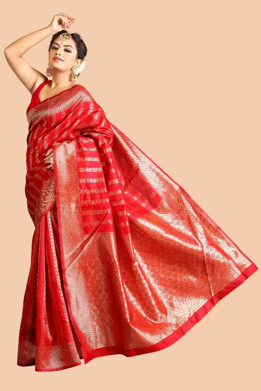KPR 031 Red Color Soft Lichi Silk Saree with Lace Border & Lace Work. Best Price ₹1349. Delivery 4-6 Working Days. Shop now. | Bollywood Sarees, Creative Sarees, Designer Sarees, Embroidered Sarees, Ethnic Saree, Modern Digital sarees, Party Wear Sarees, Sarees