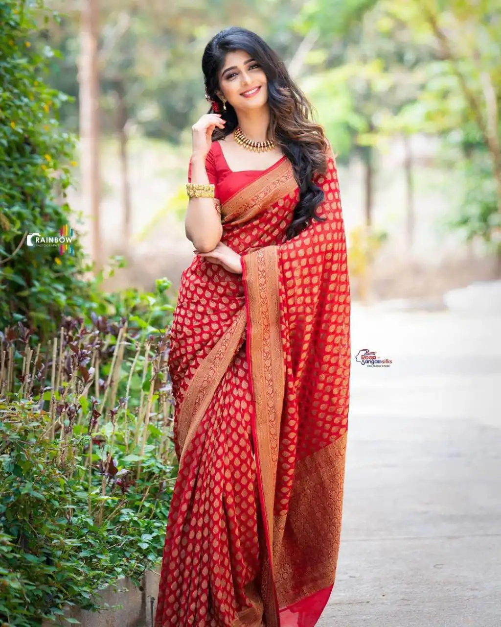 KPR 174 Red in Color Soft Lichi Silk Lace Work & Lace Border Saree . Special Price ₹1349. Delivery 4-6 Working Days. Shop now. | Bollywood Sarees, Creative Sarees, Designer Sarees, Embroidered Sarees, Ethnic Saree, Modern Digital sarees, Party Wear Sarees, Sarees