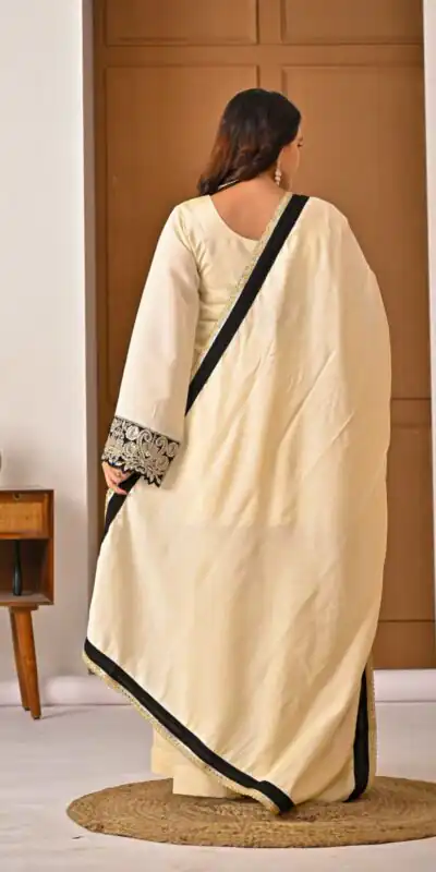 MD 3079 Cream Color Roman Silk Salwar Suit with Embroidery Work. Available at ₹2499 only. Delivery 4-6 Working Days. Shop now. | Jump Suits, Straight Suits, Casual Suits, Creative suits, Palazzo Suits, Party Wear Suits, Patiala Suits, Salwar suit