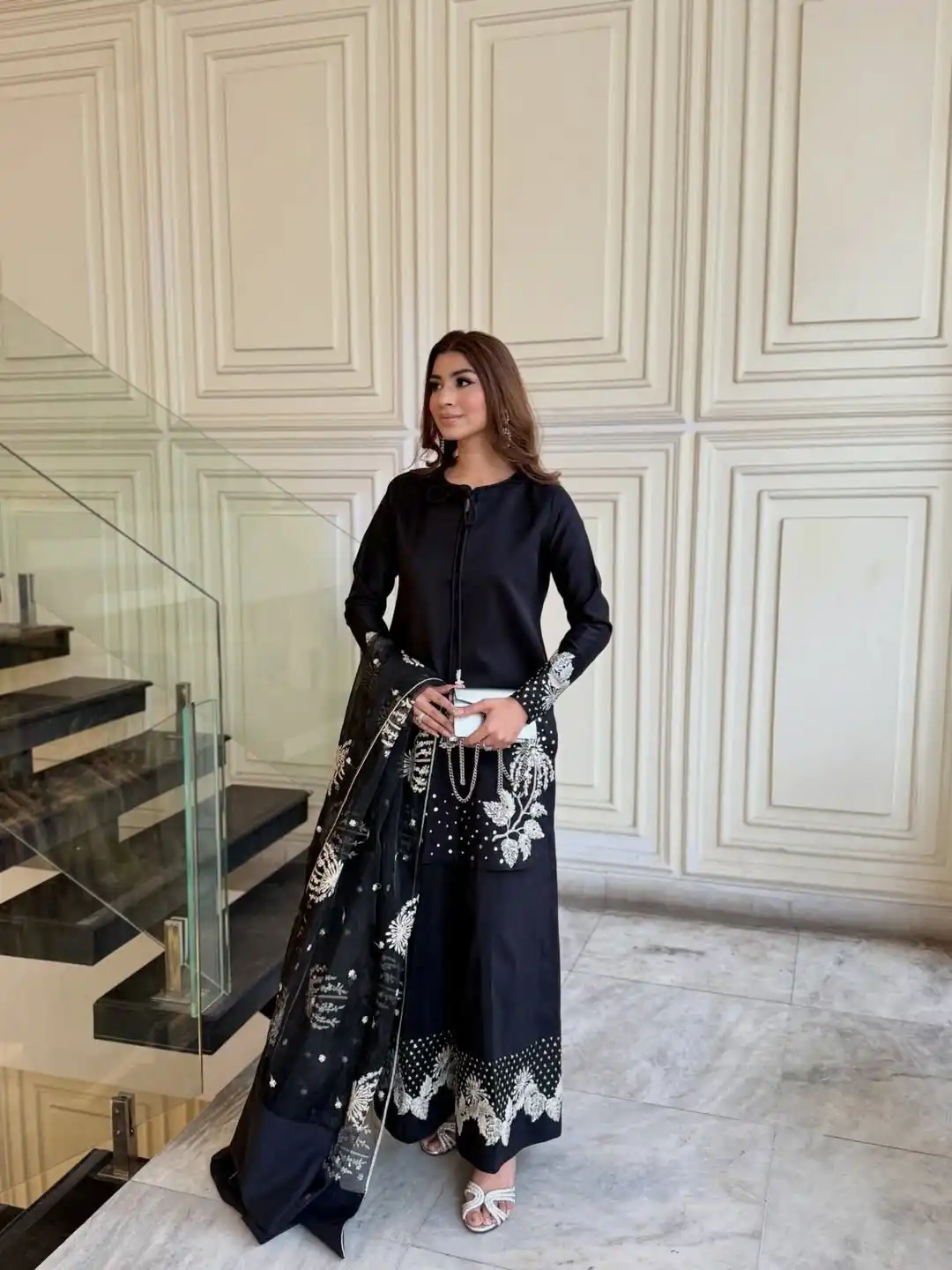 AD 202 Black in Color Natural Crepe Embroidery Work Salwar Suit . Affordable Price ₹1849. Delivery 4-6 Working Days. Shop now. | Jump Suits, Straight Suits, Casual Suits, Creative suits, Designer Suits, Palazzo Suits, Party Wear Suits, Patiala Suits, Salwar suit