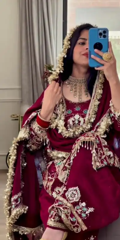 NF 1247 Maroon in Color Natural Crepe Embroidery Work Salwar Suit . Affordable Price ₹2599. Delivery 4-6 Working Days. Shop now. | Jump Suits, Straight Suits, Casual Suits, Creative suits, Designer Suits, Palazzo Suits, Party Wear Suits, Patiala Suits, Salwar suit