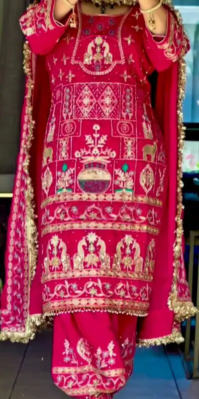 NF 1247 Pink in Color Natural Crepe Embroidery Work Salwar Suit . Affordable Price ₹2599. Delivery 4-6 Working Days. Shop now. | Jump Suits, Straight Suits, Casual Suits, Creative suits, Designer Suits, Palazzo Suits, Party Wear Suits, Patiala Suits, Salwar suit