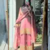 VLM 324 Peach Fendy Silk Salwar Suit Perfect for Wedding, Party, Cultural Events, Sangeet, Housewarming – . Grab it for ₹2449. Delivery 4-6 Working Days | Jump Suits, Straight Suits, Casual Suits, Creative suits, Designer Suits, Palazzo Suits, Party Wear Suits, Patiala Suits, Salwar suit
