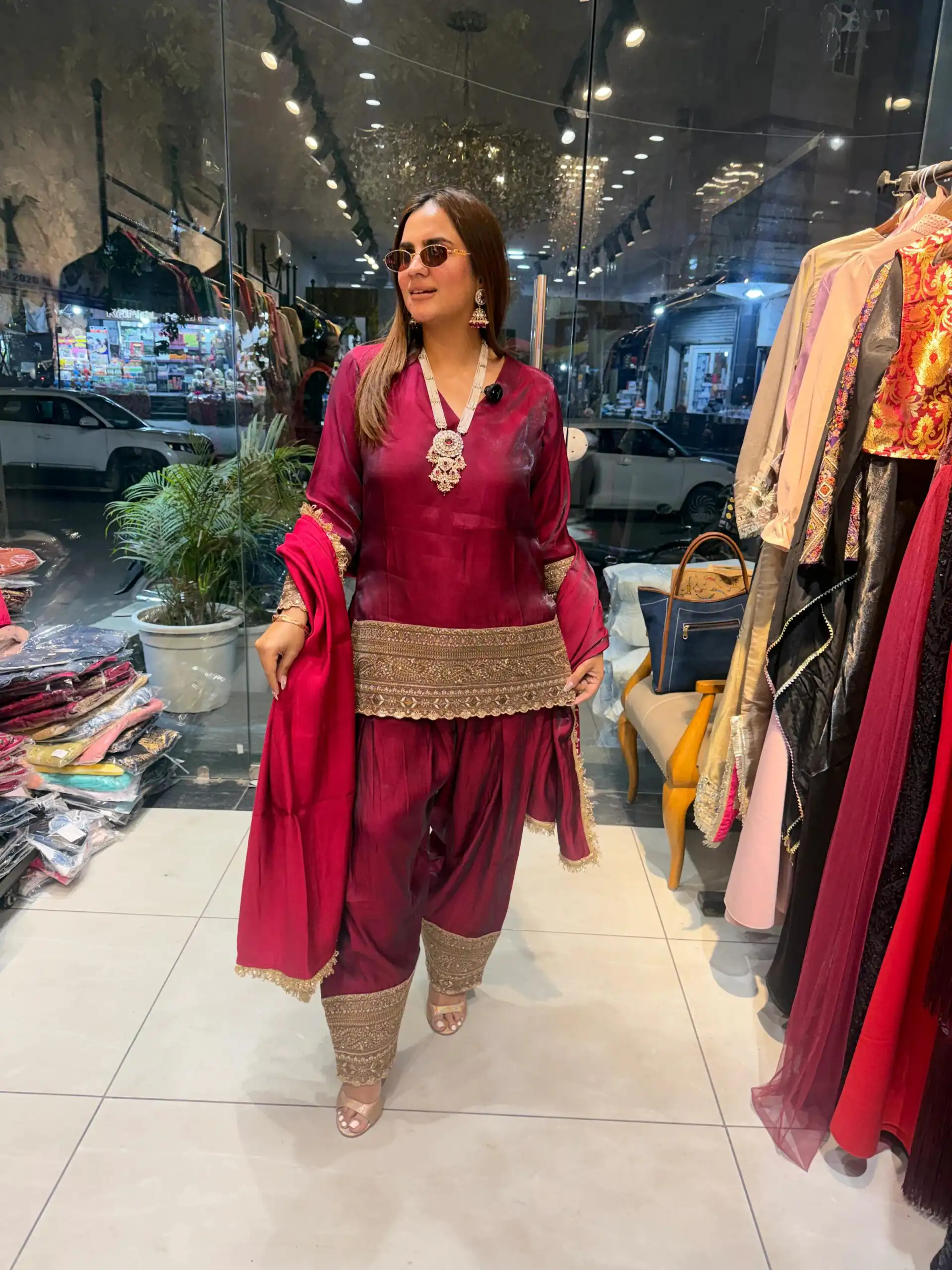 ZSR 3164 Red Fendy Silk Salwar Suitwith Embroidery Work & Lace Work. Now at just ₹2099. Delivery 4-6 Working Days. Shop now. | Jump Suits, Straight Suits, Casual Suits, Creative suits, Designer Suits, Palazzo Suits, Party Wear Suits, Patiala Suits, Salwar suit